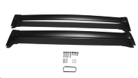 Barres transversales de toit en aluminium noir pour CRV, accessoires extérieurs, pièces de performance, remplacement de porte-bagages de voiture, compatibilité JMC