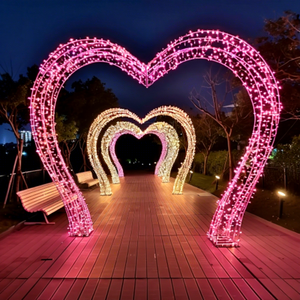 Soft Glow Heart Decorative <b>Light</b> for Creating Romantic Ambience at Weddings Christmas Gatherings and Evening Events - Product Image 1