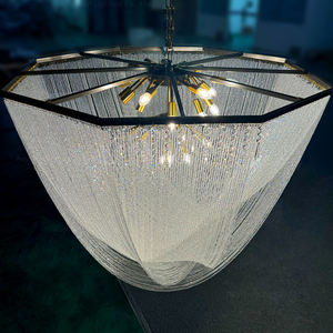 Lumière luxe ensemble complet lampe en cristal pour Villa salon <span class=keywords><strong>salle</strong></span> à <span class=keywords><strong>manger</strong></span> chambre étude éclairage lustres pendentifs - Product Image 2