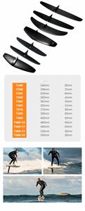 JFS T460 V2 Carbon Fiber Rear Wing Hydrofoil Set for All-Around SUP-Lightweight Efoil With Pump T460 OEM Factory Carbon Foil Fir - Product Image 3