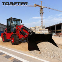 Chargeur frontal télescopique 4x4 diesel à bras hydraulique certifié CE EPA, directement de l'usine, avec godet de 0,75 m et hauteur de levage de 5200 mm