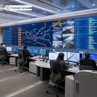 Pantalla de Video LED Micro COB P0.78 P0.9 P1.2 P1.5 de Canbest DM para Sala de Monitoreo de Centros Financieros y Visualización de Datos