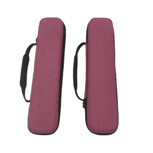 Étui pour fer à friser EVA rose et noir, 1 compartiment, capacité 3 kg, pour le rangement des lisseurs de cheveux - Product Image 1