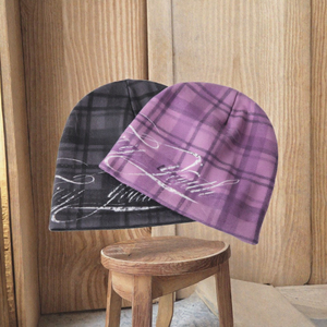 Gorro de Punto con Estampado de Letras, Gorro de Invierno Cálido y Suave Unisex - Product Image 3
