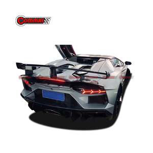 สปอยเลอร์หลังคาร์บอนไฟเบอร์ทรง SVJ สำหรับ Lamborghini Aventador LP700 LP720 LP750 - Product Image 2