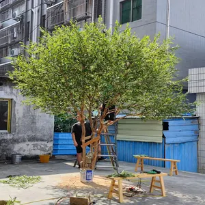 380cm (149.6 ") 2021 New Indoor Decorative Artificial Big Olive Tree für Landscapes/Home Garden