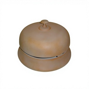 <b>Decorative</b> Table Bell Best Selling Metal Tabletop And Desktop Bells Portable Rust Finished Metal Bells Reasonable Prices - Product Image 1