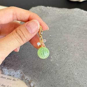 CHENXI Llaveros de moda coreana con colgante de lápiz labial y diseño de caramelo de colores, para colgar en bolsos - Product Image 2