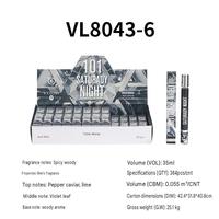 35ml/1.2FL.oz Série de parfums classiques pour hommes, 48 pièces, parfum de poche, buse délicate, parfum frais et profond, vente en gros