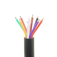 Cable Eléctrico Flexible Multifilar de Cobre con Aislamiento de PVC, 5 Hilos de 6 mm² y 3 Hilos de 2.5 mm², para Instalaciones Domésticas, 300/500V, IEC 60227