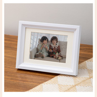 Cadres photo en bois minimalistes en gros avec support pour affichage sur table ou bureau, décoration maison et bureau