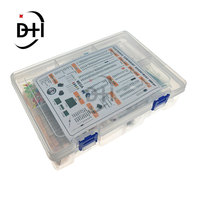 Kit de Composants Électroniques 1900pcs pour Arduino, Édition Ultime – Condensateurs, Résistances, LED TO-92, Transistors, Plaque PCB Courants
