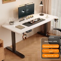 Bureau de travail réglable en hauteur en bois personnalisé avec rangement, idéal pour l'apprentissage et l'ordinateur, vente en gros pour fabricants et usage domestique