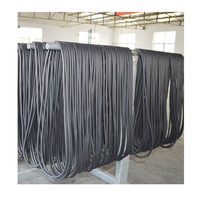 Vente directe de bandes d'étanchéité en caoutchouc rond noir FKM de 8 mm, joints toriques disponibles, découpe sur mesure, en stock de l'usine de Hebei