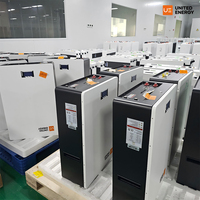 Kit complet Deye Système solaire domestique 5kW 10kW 20kW avec onduleur hybride et batterie basse tension 10kWh 15kWh BMS intégré