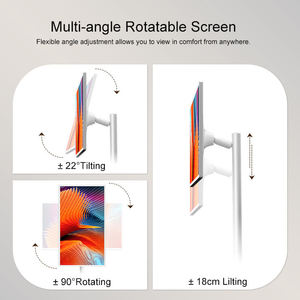 Nuova Smart <span class=keywords><strong>TV</strong></span> da 32 Pollici con Schermo Touch di Alta Qualità, Display Interattivo Android <span class=keywords><strong>TV</strong></span> OEM di Tendenza su Supporto - Product Image 3