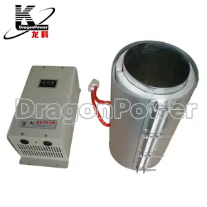 Energy saving induction heaters for plastic extruding machine