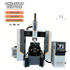 Machine de découpe laser 5 axes directe usine pour gros tubes, profilés, tubes carrés, aciers de charpente, aciers cornières - Product Image 1