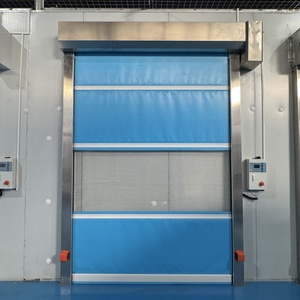 Lengdun Industrial Low <strong>Price</strong> Flexible Quick PVC Fabric Clean Room High Speed Fire Prevention 1 Year Warranty <strong>Doors</strong> - Product Image 3