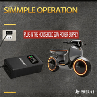 48V Li-ion Battery Charger 3A Electric Motorcycle Ebike Fast Charging AC/DC Ports OVP OTP 150W Industrial Fireproof Eco-Friendly