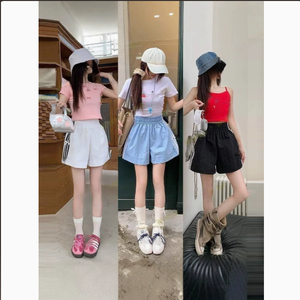 เสื้อยืดแขนยาวสีขาวสำหรับผู้หญิง คอกลม ลายเส้นสีดำ ทรงเข้ารูป สไตล์ลำลอง ลายการ์ตูน วัสดุ PU ปิดด้วยซิป เหมาะกับทุกฤดูกาล - Product Image 5