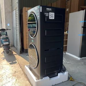 Xếp Chồng Lên Nhau Kit Máy Giặt Phía Trước Tải 15Kg Với Máy Sấy Biến Tần 1400Rpm LED Hiển Thị Hỗ Trợ AI Thông Minh Rửa 15 Phút Nhanh Chóng Rửa - Product Image 5