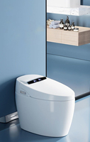 Toilette Intelligente Design Moderne Siège Chauffant Télécommande Produit Maison Intelligente