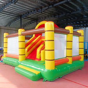 Château gonflable de haute qualité, nouveau design, avec toboggan, structure de saut gonflable d'intérieur avec toboggan - Product Image 1