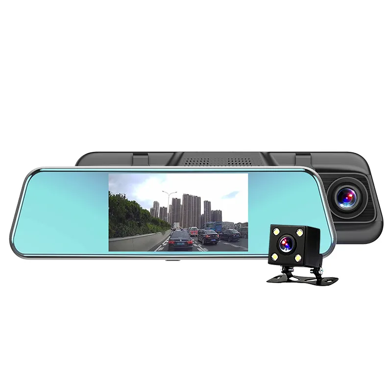 Беспроводной WDR (широкий динамический диапазон) автомобиль такси Black Box вождения DVR рекордер autocatch зеркало заднего вида 5 дюймов 1080P HD ночного видения Автомобильная камера заднего вида