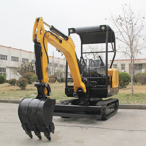 Miniexcavadora de orugas de 25 toneladas con piezas estructurales reforzadas para uso en huertos e invernaderos - Product Image 3