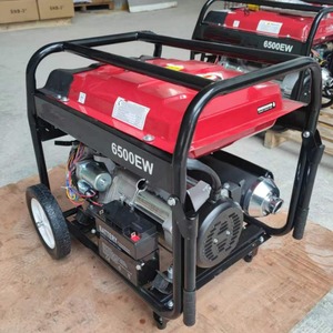 <b>Gasoline</b> <b>Generator</b> 6500EW 5.5 Kw Single Phase Air Cooled For Home Backup Outdoor Use - Product Image 1