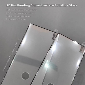 Film de protection en verre trempé incurvé intégral, dureté 9H, transparence 99%, haute clarté, anti-traces de doigts, durable, pour téléphone portable - Product Image 5