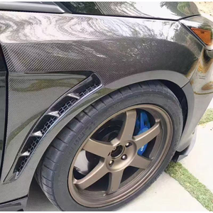 บังโคลนหน้าแบบมีช่องระบายอากาศ ทำจากคาร์บอนไฟเบอร์ / ไฟเบอร์กลาส / คาร์บอนผสม สำหรับรถฟอร์ด โฟกัส MK3 <span class=keywords><strong>ST</strong></span> / RS - Product Image 1