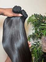Grossiste de mèches de cheveux humains vierges bruts non traités, à cuticules alignées, lisses, de type birman et vietnamien, pour extensions capillaires
