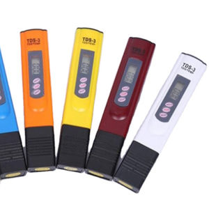 เครื่องวัดค่า <span class=keywords><strong>TDS</strong></span> แบบปากกา ความแม่นยำสูง ช่วงการวัด 0~9990 มิลลิกรัม/ลิตร (ppm) สำหรับใช้ในบ้าน ตรวจสอบคุณภาพน้ำ ราคาโรงงาน รุ่น <span class=keywords><strong>TDS</strong></span>-3 - Product Image 1