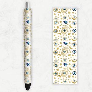 4.8 X 1.5 Inch Factoroy Wholesale Supplier Custom Printing Fashion Logo UV DTF Pen <b>Wraps</b> Transfer Stickers - Product Image 2