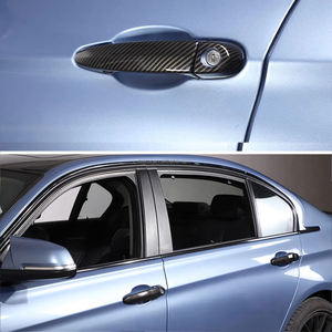 ชุดครอบมือจับประตูสีดำเปียโนสำหรับบีเอ็มดับเบิลยู ซีรีส์ 3 E90 2004-2012 |   อุปกรณ์ตกแต่งภายนอกป้องกันรอยขีดข่วนแบบสากลสำหรับพวงมาลัยซ้าย/ขวา - Product Image 4