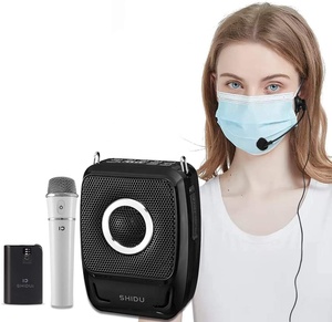 Microphone sans fil Bluetooth portable Shidu Original pour enseignants, amplificateur vocal mini et haut-parleur audio pour professeurs - Product Image 1