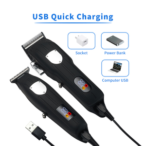 2 In 1 professionale privato nuovo marchio barbiere capelli Cordless Trimmer uomo tagliatore elettrico capelli - Product Image 5