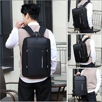Mochila informal de poliéster impermeable para hombre, Bolsa Escolar para ordenador portátil, venta al por mayor