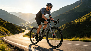 Bicicleta de Carretera de Fibra de Carbono de 24 Velocidades con Frenos de Disco Hidráulicos 700c, Cuadro de Fibra de Carbono que Reduce el Arrastre y Mejora la Fluidez - Product Image 4