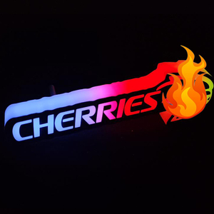 Emblemas LED Personalizados <span class=keywords><strong>para</strong></span> Autos, Logotipo Luminoso Impermeable, Emblemas con Logotipo <span class=keywords><strong>para</strong></span> Decoración Delantera y Trasera de Vehículos, Universales - Product Image 4