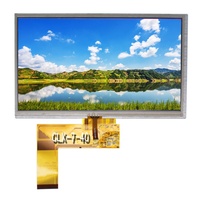 7 Zoll TFT RGB 40PIN 800X480 LCD-Anzeigemodul mit Resistivem Touchpanel