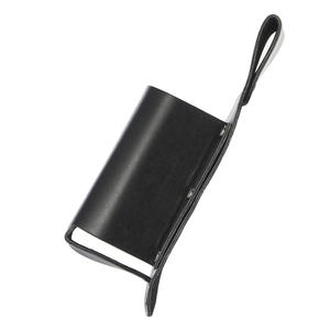 Yüksek kalite özel el yapımı Modern taşınabilir PU deri bel kemeri 350ml bira Soda şişe tutucu çanta iş promosyon hediye - Product Image 5