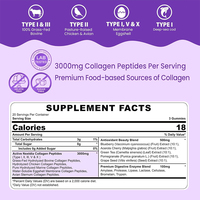 Complément de protéines hydrolysées, biotine, peptides de collagène, gommes pour la santé des cheveux, de la peau et des ongles