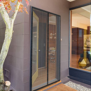 Cortina magnética <span class=keywords><strong>para</strong></span> puerta, malla negra <span class=keywords><strong>para</strong></span> puerta interior del hogar, antimosquitos, <span class=keywords><strong>ventana</strong></span>, Red de poliéster, protección de pantalla contra insectos - Product Image 6