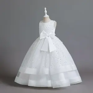 2023 bambini Prom Pageant Gown bambini abiti da damigella d'onore Flower Girls Wedding Party Princess