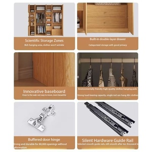 <span class=keywords><strong>Armoire</strong></span> <span class=keywords><strong>de</strong></span> luxe moderne en bois gris avec portes vitrées, niche d'affichage LED, pré-percée, RTA, gain <span class=keywords><strong>de</strong></span> place, écologique - Product Image 6