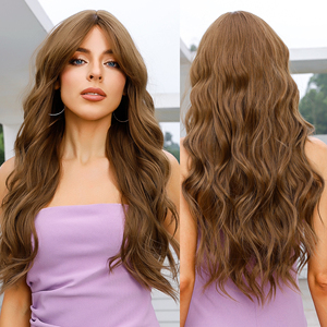 RECOUNTANT FOTO BROWN Obrem WAVE WIFE CRIMP MATTE GEMISCHTE HOCH DICHTE WÄRME BESTÄNDIGE FASER GESICHTETE STREIFEN - Product Image 2