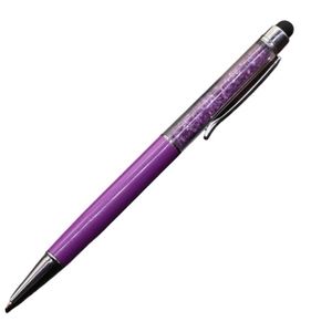 Stylo publicitaire promotionnel personnalisé avec logo, stylet en cristal, stylo à bille - Product Image 1